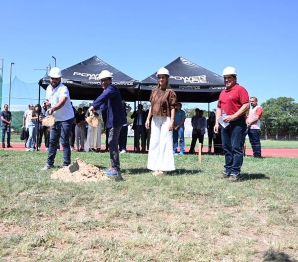 Palada inicial para las obras de la futura Casa de Atletas en el Complejo SND - ADN Digital