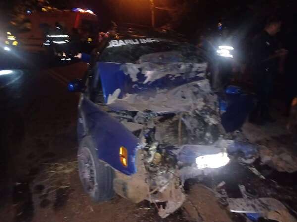 Accidente con derivación fatal en Paraguarí: Un muerto y tres vehículos involucrados - Nacionales - ABC Color