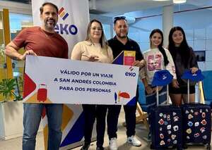 Eko premió a usuario con un viaje todo pago a San Andrés - Empresariales - ABC Color
