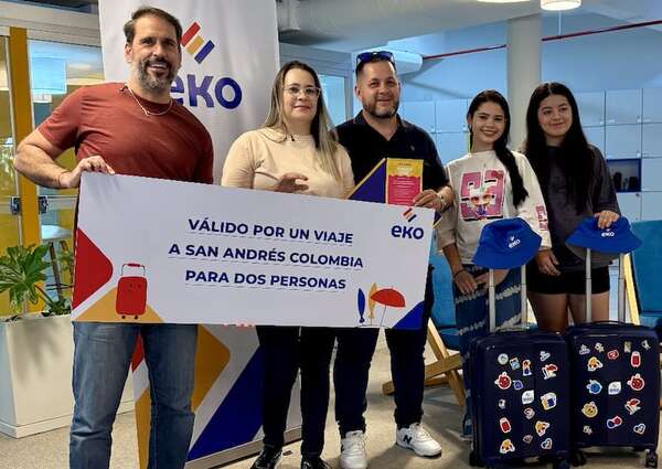 Eko premió a usuario con un viaje todo pago a San Andrés - Empresariales - ABC Color