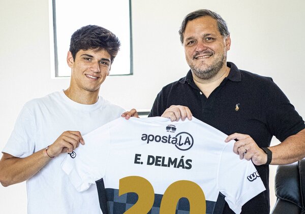 Olimpia renueva el contrato de Eduardo Delmás con cláusula millonaria