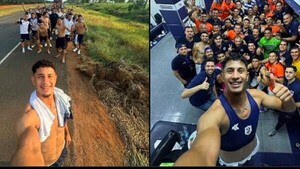 El posteo del Gallo tras la clasificación