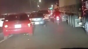 Camiones sojeros colapsan tránsito en Limpio y Mariano Roque Alonso