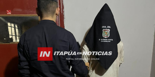 JOVEN CON ANTECEDENTES ES DETENIDO TRAS SUPUESTO HURTO EN ENCARNACIÓN