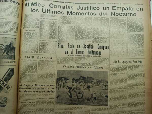 Histórico y anecdótico: Olimpia en Para 1 ganó el primer juego nocturno al desaparecido Corrales - La Tribuna