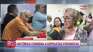 Histórica condena a exagentes policiales por torturas durante el régimen stronista