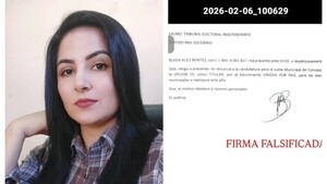 Precandidata denuncia que falsificaron su renuncia voi