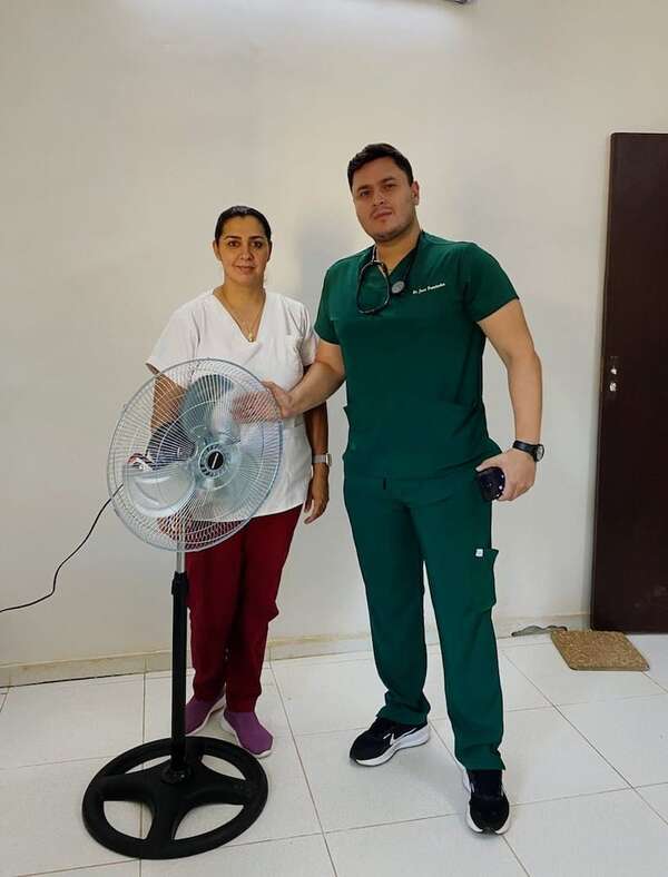 Concejal dona ventilador al hospital de Iturbe y se desata ola de burlas - Nacionales - ABC Color