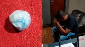 Detienen a agente penitenciario con cocaína en penal de CDE