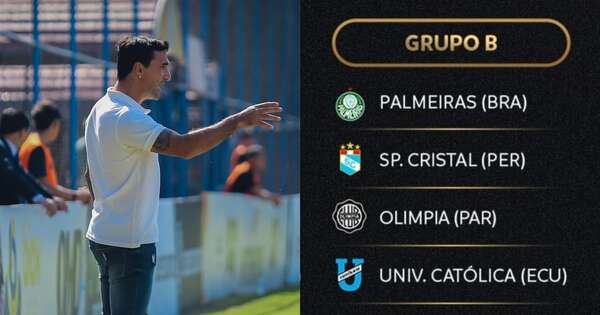 Olimpia ya conoce su ruta en el torneo con un grupo desafiante 