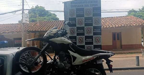 Operativo cerrojo permite recuperar motocicleta hurtada en eje corporativo