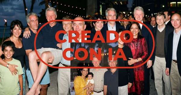 Verificadores desmienten montajes sobre supuestos vínculos con Epstein