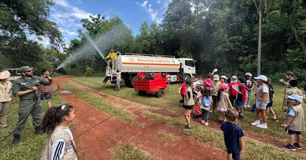 Niños vivieron la experiencia de ser guardaparques por un día