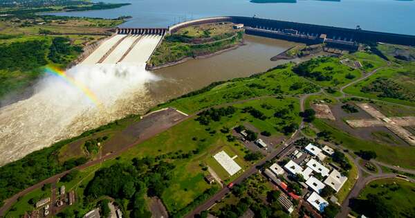 Itaipú registra récord histórico de suministro de energía a la ANDE durante el mes de enero