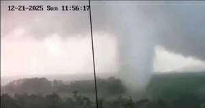 Meteorología confirmó que varios tornados F1 azotaron Santa Rosa del Monday