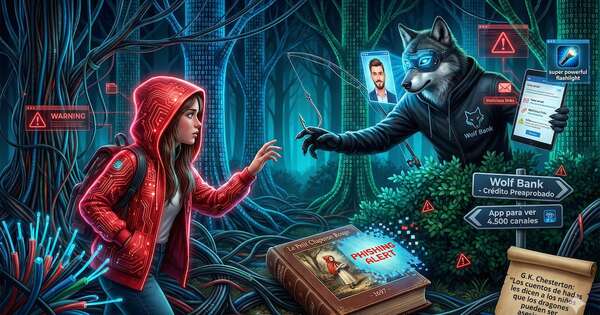 De lobos, Caperucitas y fraudes digitales