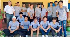 Del aula al trabajo: estudiantes de Villeta reparan su colegio