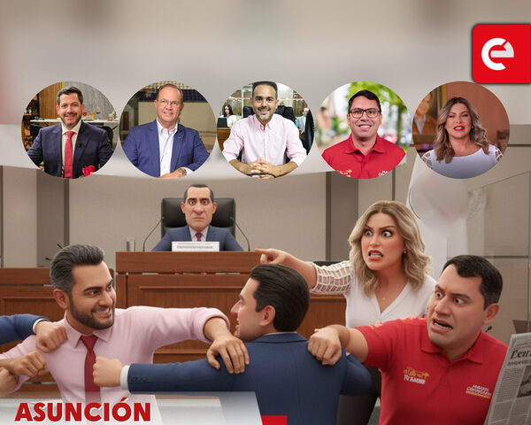 Internas al rojo vivo: en HC, acuerdo roto y rebelión de concejales actuales, en Asuncion - Canal-E