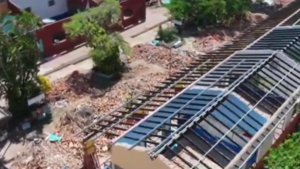 Las clases arrancarán sin techos para 700 alumnos de una escuela en San Lorenzo