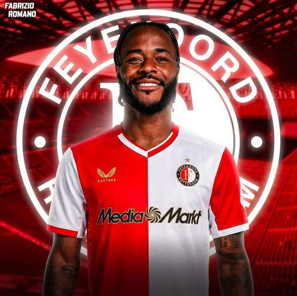 Raheem Sterling ficha por el Feyenoord de Róterdam - Fútbol Internacional - ABC Color