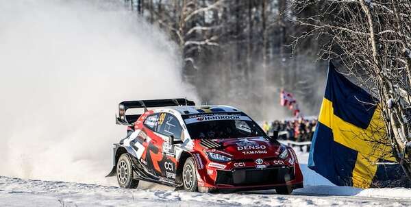 WRC: Solberg cumple con los pronósticos y ya lidera el Rally de Suecia - ABC Motor - ABC Color