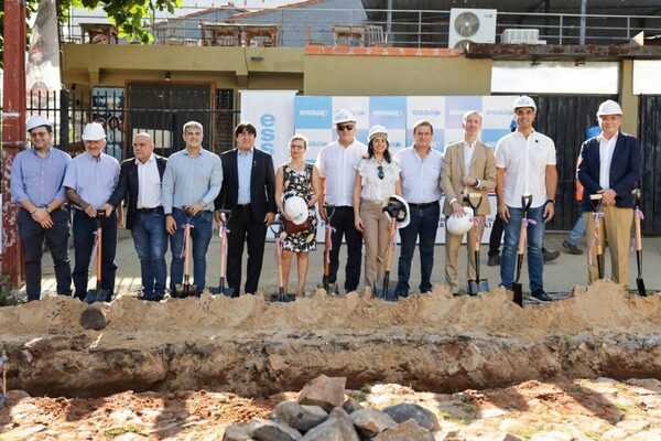 ESSAP inicia obras de renovación y rehabilitación de redes de agua potable en Lambaré