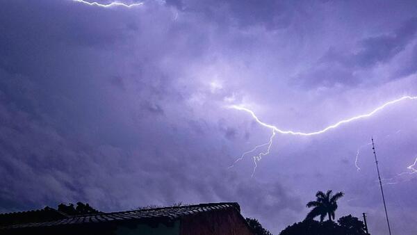 Anuncian lluvias con tormentas para varios departamentos