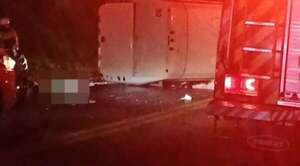 Vuelca colectivo paraguayo en Brasil, con el saldo de una mujer fallecida y cuatro heridos graves - ADN Digital