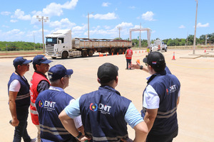 DNIT fortalece controles en el Puente de la Integración