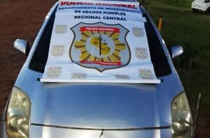 Incautan vehículo en Luque •