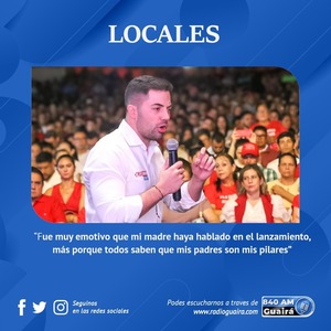 PILO FANEGO OFICIALIZA SU CANDIDATURA A LA INTENDENCIA DE VILLARRICA