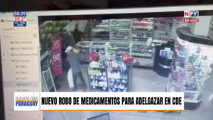 Ciudad del Este: nuevo robo de medicamentos para adelgazar