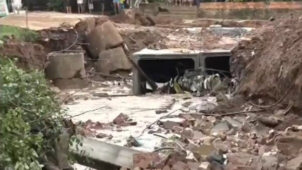 Niño fue arrastrado por raudal en San Lorenzo