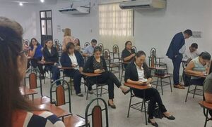 Realizan evaluación de conocimientos para cargos en la Circunscripción Judicial de Ñeembucú