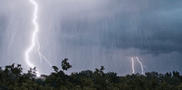 Nueve departamentos están en zona de tormentas para esta tarde - Clima - ABC Color