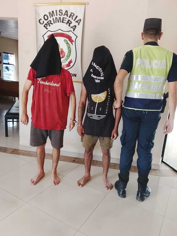 Detienen a dos jóvenes por hurtar cervezas de un comercio céntrico de Encarnación