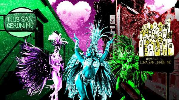 En Loma San Jerónimo celebran el Día de los Enamorados con mucho carnaval