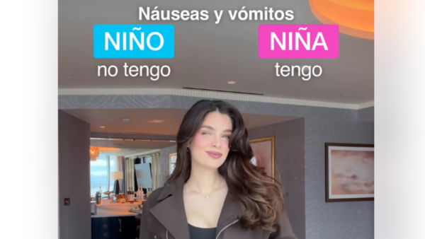 Nadia Ferreira publicó video especulando sobre el género de su bebé
