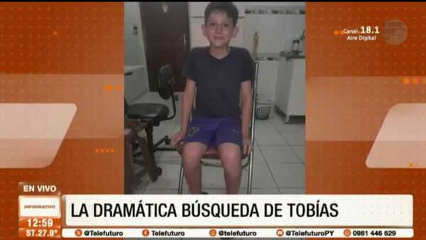 ¡Terrible! El pequeño Tobías fue arrastrado por el raudal en San Lorenzo