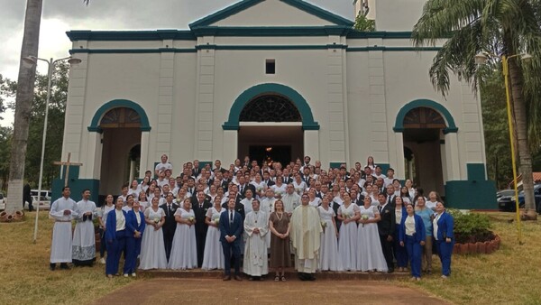 Acahay: 55 parejas dieron el sí, quiero
