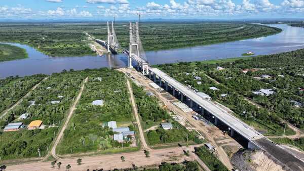 Puente de la Bioceánica está cada vez más cerca de completarse