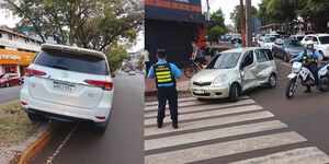 ACCIDENTE DE TRÁNSITO DEJÓ UN LESIONADO EN ENCARNACIÓN