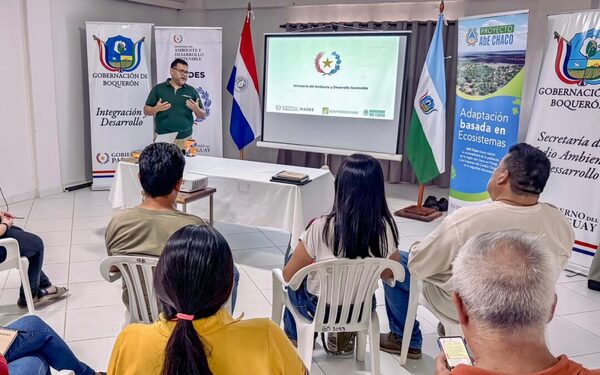 Técnicos de Boquerón se capacitan en el uso de datos agrometeorológicos