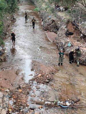 Continúa búsqueda de Tobías, el niño arrastrado por el raudal en San Lorenzo | Unicanal