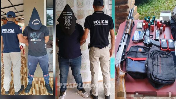 11 ALLANAMIENTOS TRAS ROBO AGRAVADO EN CORONEL BOGADO