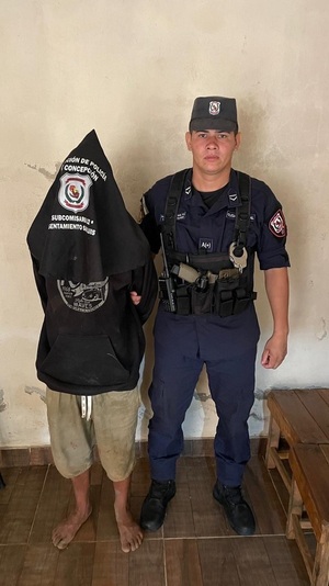 Detienen a joven con orden de captura por hurto agravado tras persecución policial en Concepción - Concepción al Día