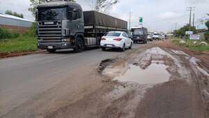 Ruta D071: tramo Guarambaré–Villeta, convertido en un peligro mortal  - Nacionales - ABC Color