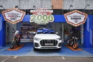 Bristol sorteó una increíble Audi Q5 0 km  - Negocios - ABC Color