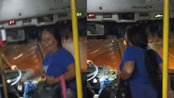 La insólita reacción de una pasajera que remató sus nervios por el chofer