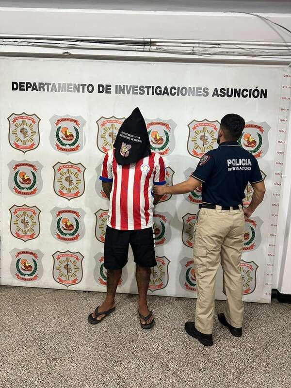 Detienen  a presunto integrante del Clan Rotela en Tablada  - Policiales - ABC Color